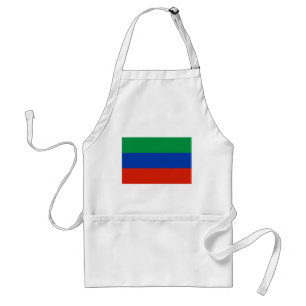 Vlag van Dagestan Standaard Schort