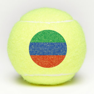 Vlag van Dagestan Tennisballen