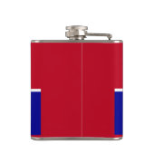 Vlag van Dallas, Texas Flask Heupfles (Achterkant)