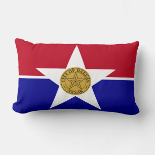 Vlag van Dallas (Texas) Kussen