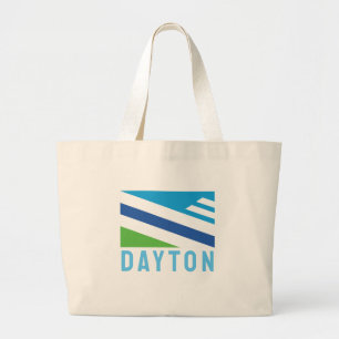 Vlag van Dayton, Ohio (2021) Grote Tote Bag