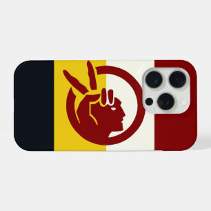Vlag van de American Indian Movement iPhone 15 Pro Hoesje