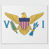 Vlag van de Amerikaanse Maagdeneilanden Cadeaupapier (Vlak)