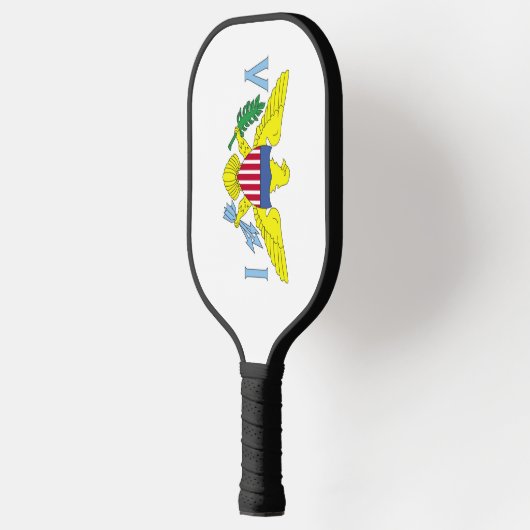 Vlag van de Amerikaanse Maagdeneilanden Pickleball Paddle (Links)