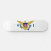 Vlag van de Amerikaanse Maagdeneilanden Skateboard (Horizontaal)