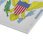 Vlag van de Amerikaanse Maagdeneilanden Snijplank (Hoek)