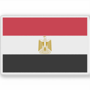 Vlag van de Arabische Republiek Egypte Sticker