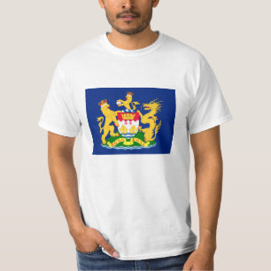 Vlag van de autonome beweging Hongkong - 龍 港  T-shirt