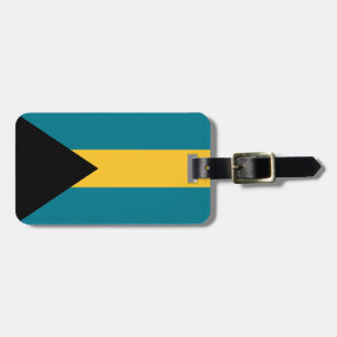 Vlag van de Bahama's Bagagelabel