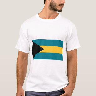 Vlag van de Bahama's T-shirt