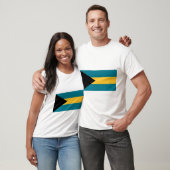 Vlag van de Bahama's T-shirt (Unisex)