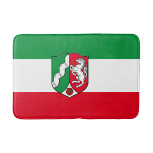 Vlag van de Bathroom Mat Noordrijn-Westfalen