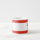 Vlag van de Berlijnse Espresso Cup Kop (Voorkant)