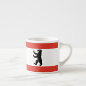 Vlag van de Berlijnse Espresso Cup Kop (Rechts)
