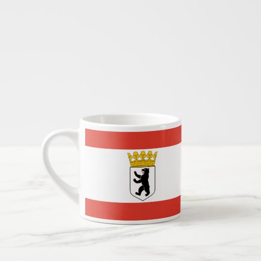 Vlag van de Berlijnse Espresso Cup Kop (Links)