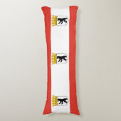 Vlag van de Berlijnse hoofdpijp Lichaamskussen (Voorkant Verticaal)
