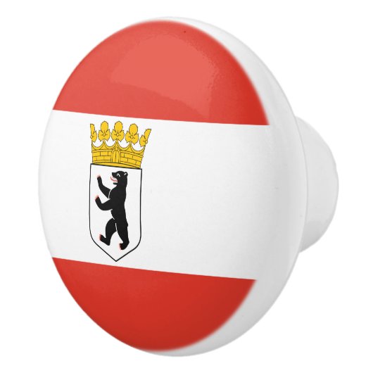 Vlag van de Berlijnse keramische Knob Keramische Knop (Rechts)