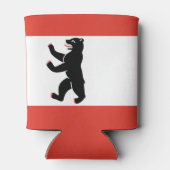 Vlag van de Berlijnse Koelbox Blikjeskoeler (Achterkant)