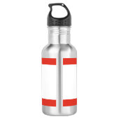 Vlag van de Berlijnse waterfles Waterfles (Achterkant)