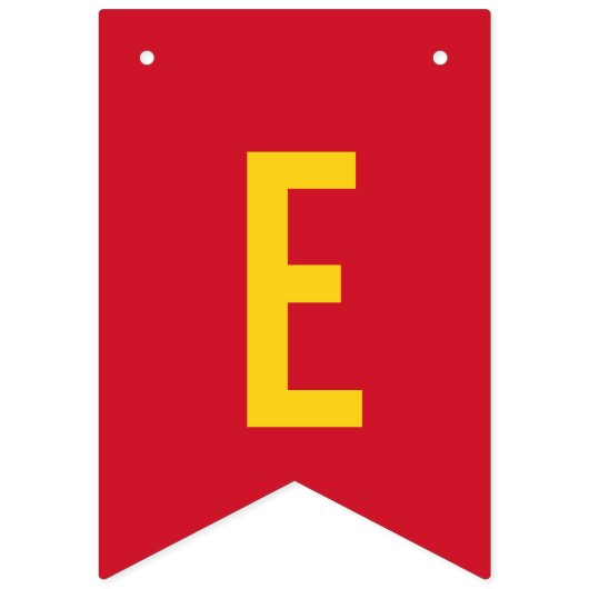 Vlag van de Birthday-partij Colombia Vlaggetjes (Tweede vlag)