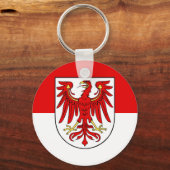 Vlag van de Brandenburgse Sleutelhanger (Voorkant)