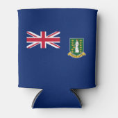 vlag van de Britse Maagdeneilanden Blikjeskoeler (Voorkant)