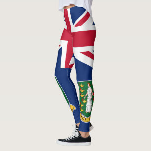 vlag van de Britse Maagdeneilanden Leggings
