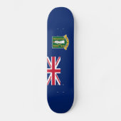 vlag van de Britse Maagdeneilanden Skateboard (Voorkant)