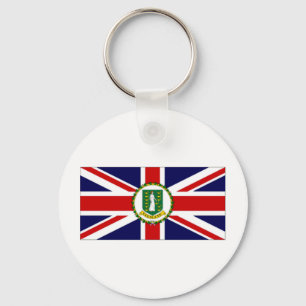vlag van de Britse Maagdeneilanden Sleutelhanger