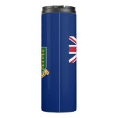 vlag van de Britse Maagdeneilanden Thermosbeker (Achterkant)