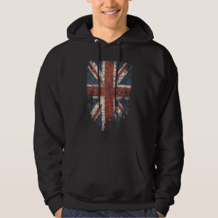 Vlag van de Britse Mannen van de Britse  Unie Hoodie