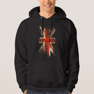 Vlag van de Britse Unie Jack Uk Flags me Hoodie