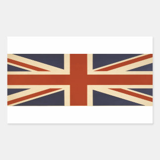vlag van de Britse Unie Rechthoekige Sticker