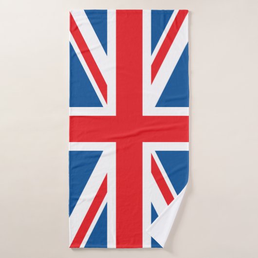 Vlag van de Britse Unie (Unievakanaal) Badhanddoek (Badhanddoek)