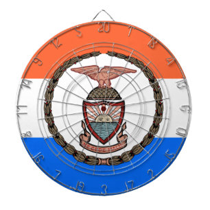 Vlag van de Bronx (Borough in New York City) Dartbord