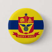 Vlag van de Button St Paul, Minnesota (Voorkant)
