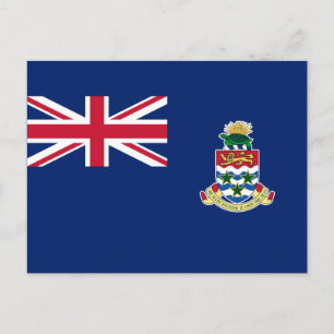 Vlag van de Caymaneilanden Briefkaart
