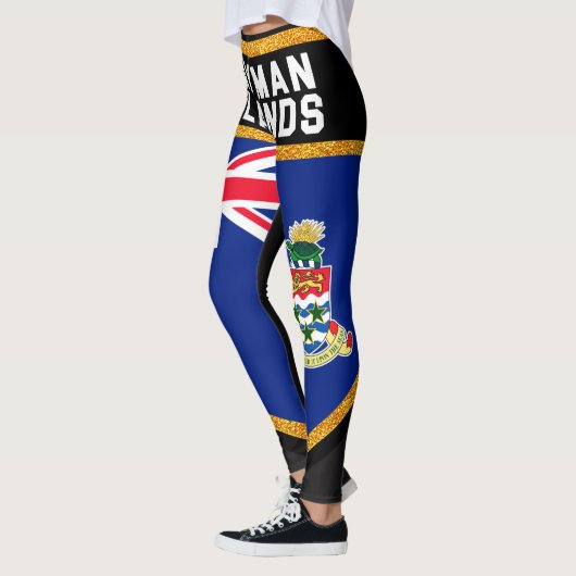vlag van de Caymaneilanden Leggings (Links)