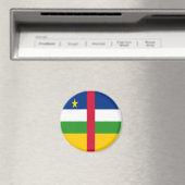Vlag van de Centraal-Afrikaanse Republiek Magneet (Insitu (Vaatwasser))