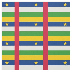 Vlag van de Centraal-Afrikaanse Republiek Stof
