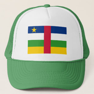 Vlag van de Centraal-Afrikaanse Republiek Trucker Pet