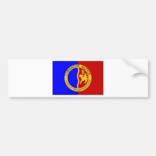 Vlag van de Comanche Nation Bumpersticker