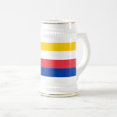 Vlag van de Comoren Bierpul (Voorkant rechts)