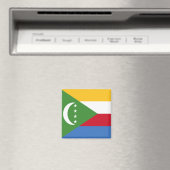 Vlag van de Comoren Magneet (Insitu (Vaatwasser))