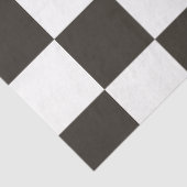 Vlag van de controleur (zwart-wit) tissuepapier (Detail)