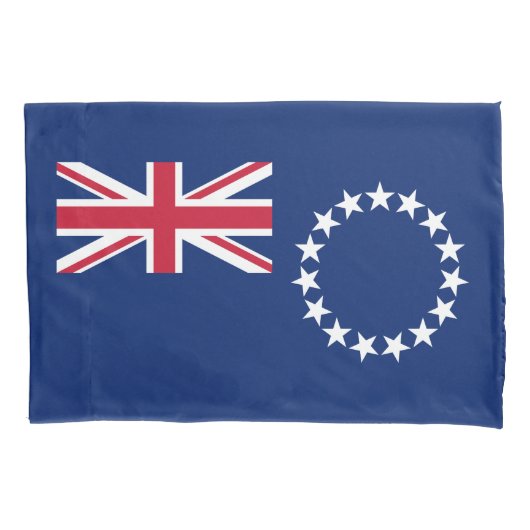 Vlag van de Cookeilanden Kussensloop (Voorkant)