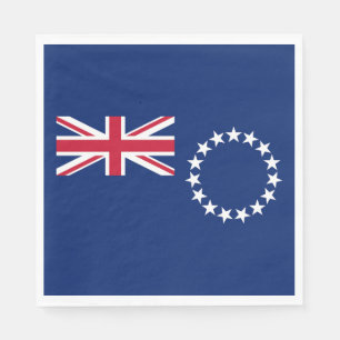 Vlag van de Cookeilanden Servet