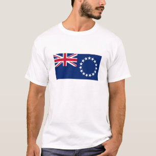 Vlag van de Cookeilanden T-shirt