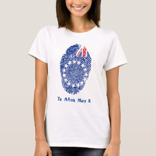 Vlag van de Cookeilanden T-shirt
