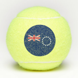 Vlag van de Cookeilanden Tennisballen